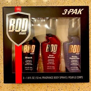 Bod mens fragrance spray 3-pack